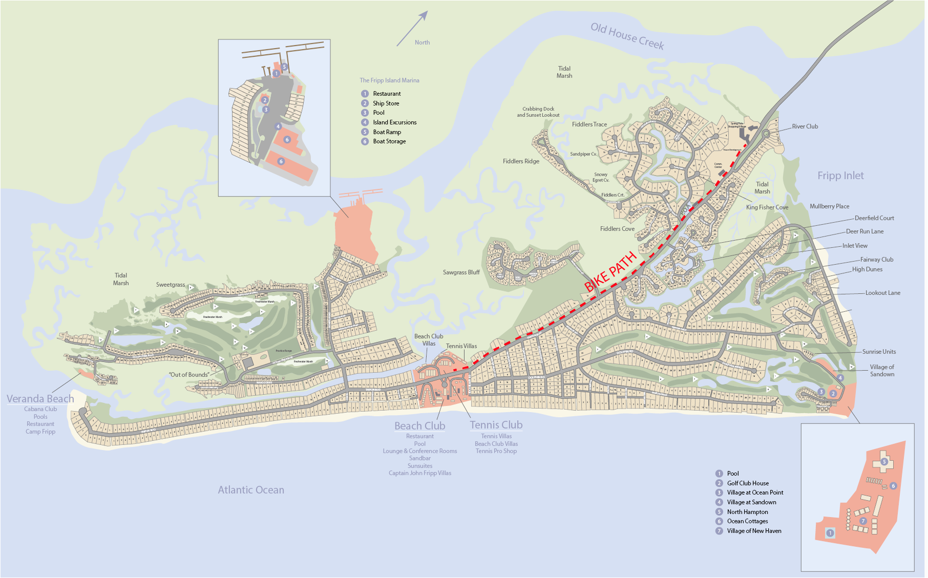 Fripp Island Map_bicyclepath