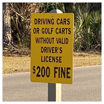 cart-sign