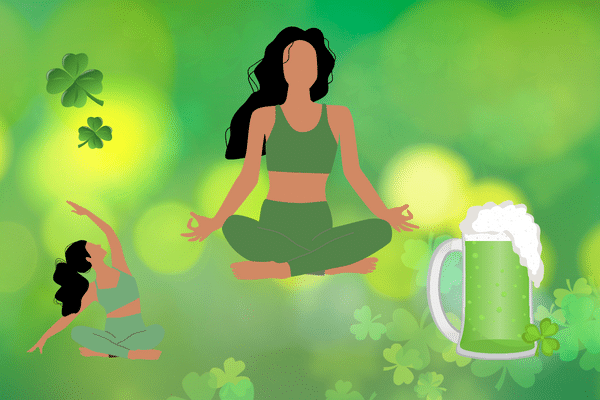Irish Yoga St. Patrick's Day Svg - Instant Digital Download - Inspire Uplift