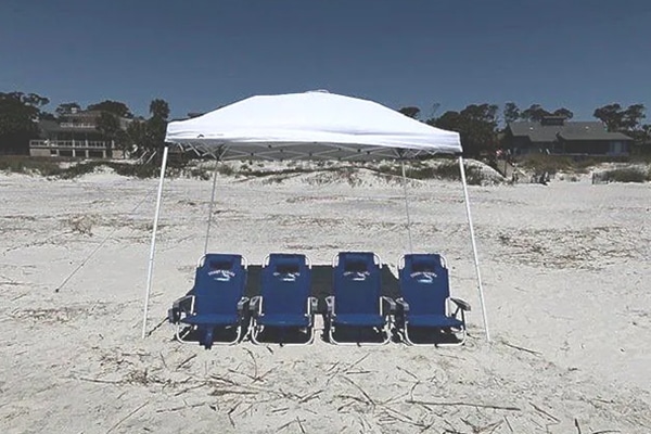 Beach Chair and Canopy for your Fripp Vacation